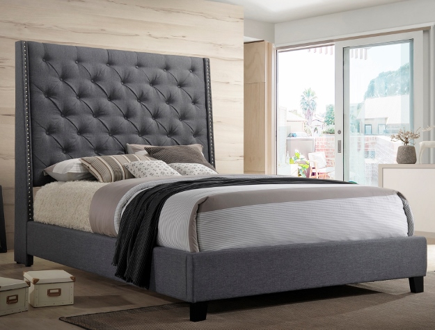 5265 CHANTILLY BED GREY
