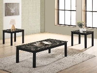 4167 THURNER GREY MARBLE SET