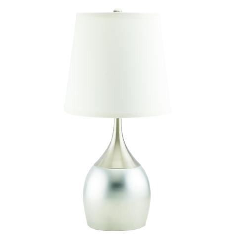 6238 TABLE TOUCH LAMP SILVER