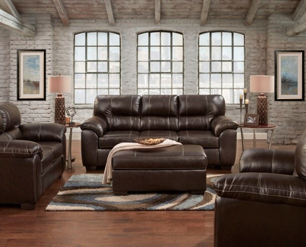 5603 AUSTIN CHOCOLATE SOFA SET