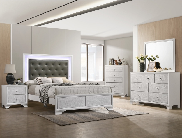 B4310 LYSSA FROST BEDROOM SET