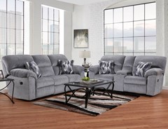 1400 KYNANCE GREY MOTION SOFA SET