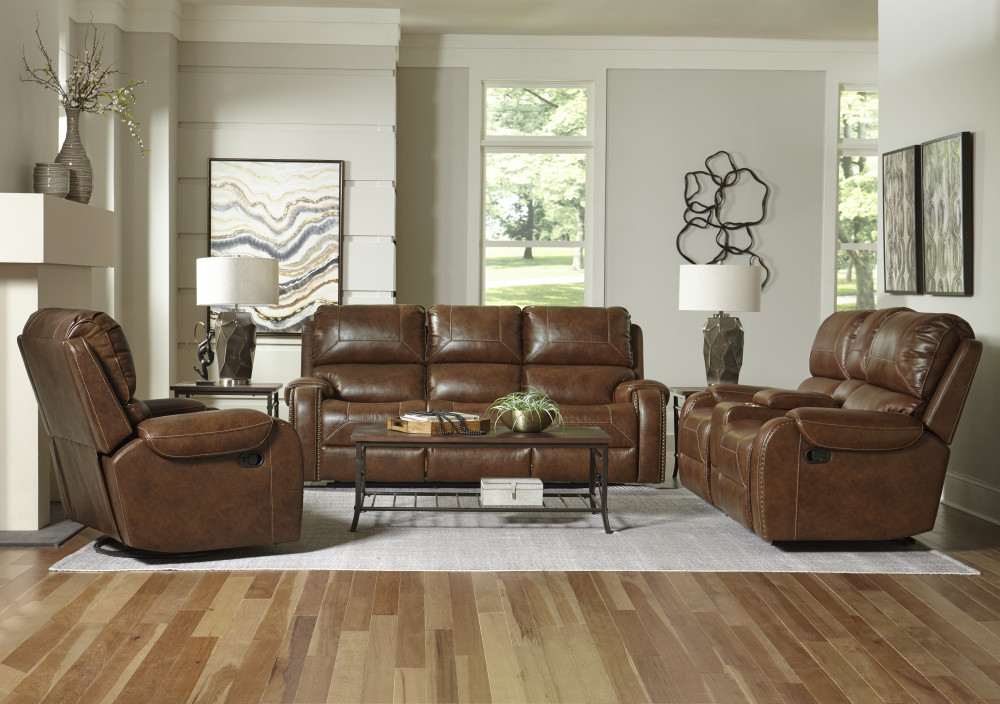 WINSLOW BROWN SOFA SET