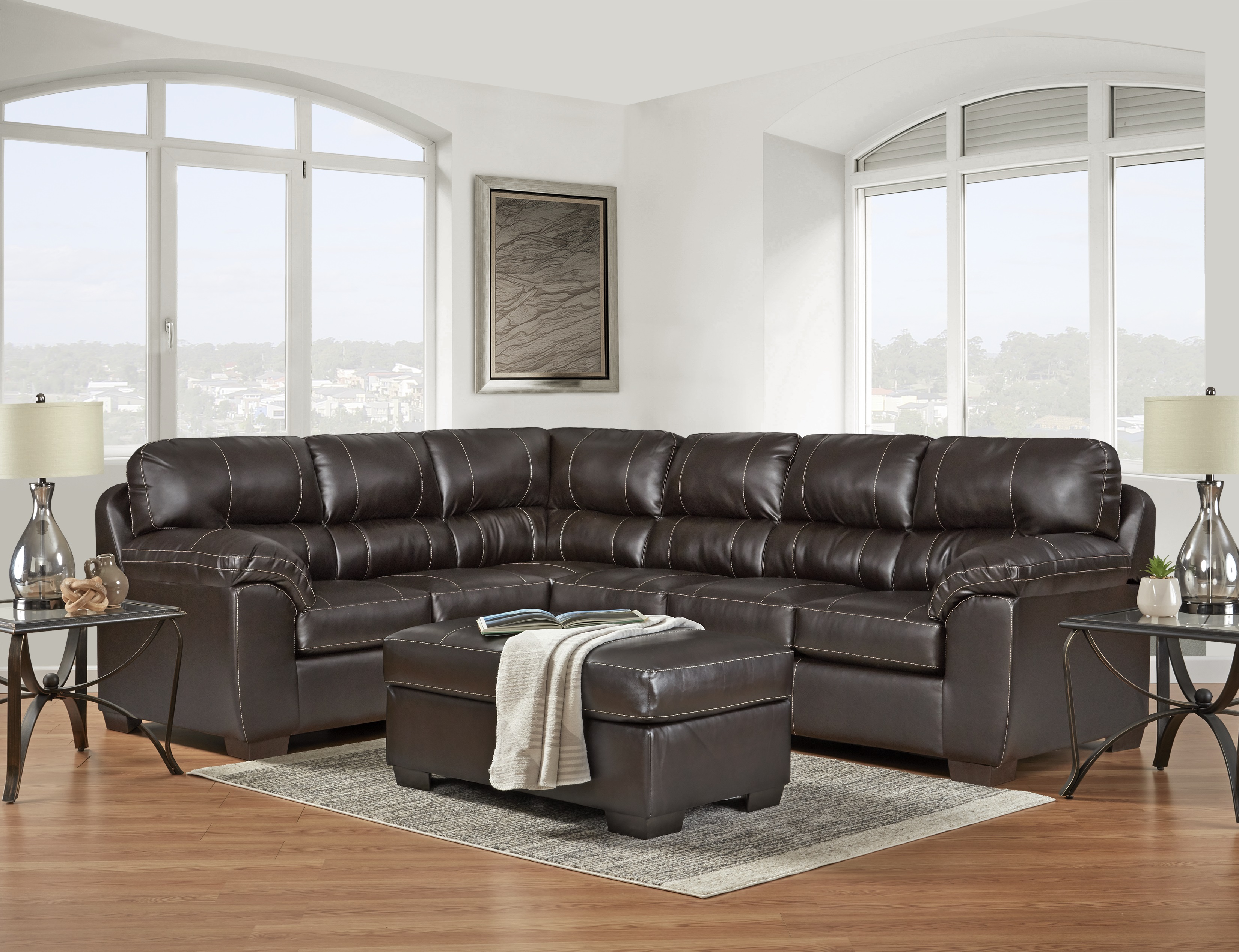 5651 AUSTIN CHOCOLATE SECTIONAL Image