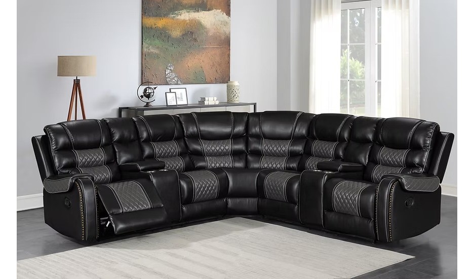 SARASOTA 4PC RECLINING SECTIONAL Image