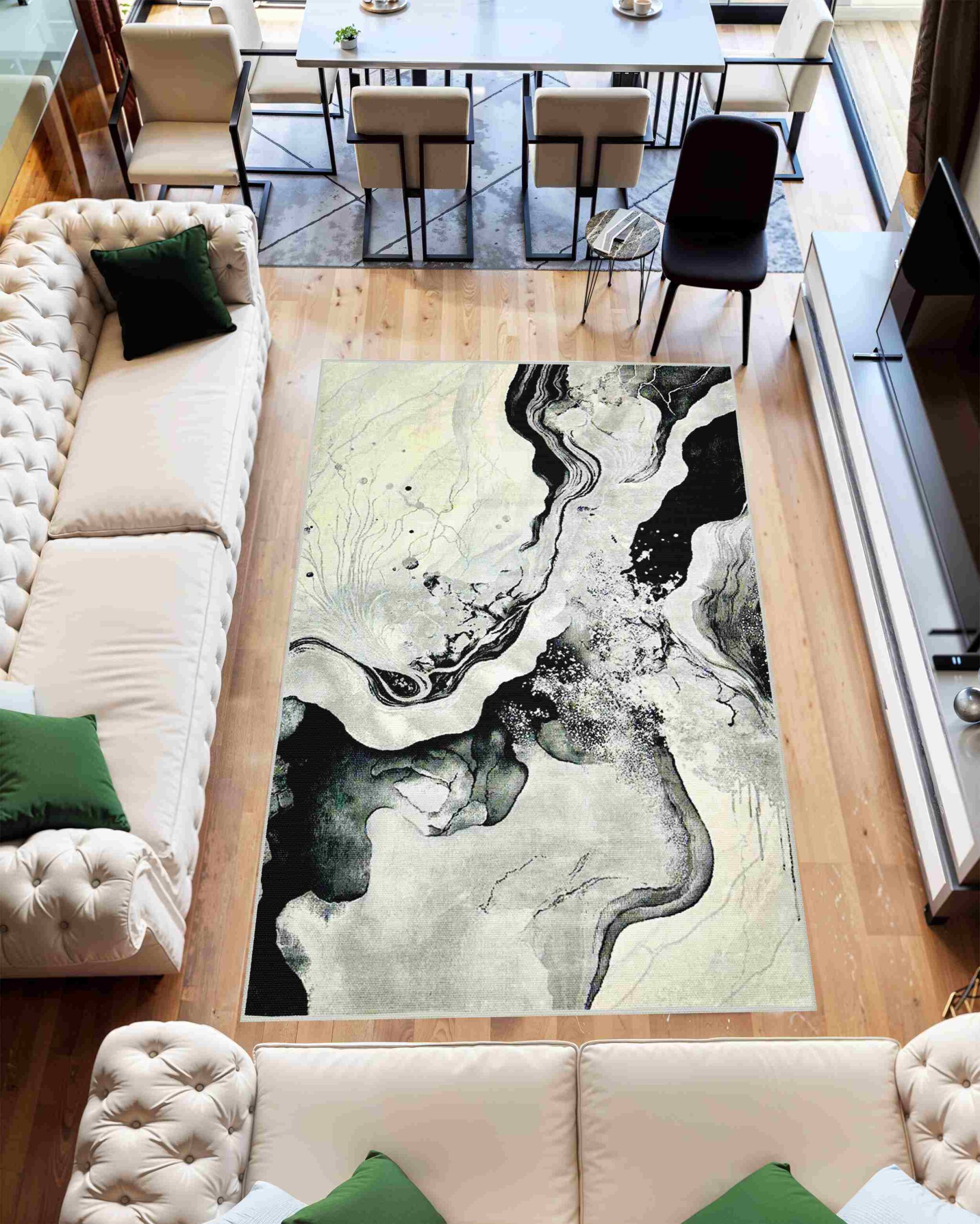 1111 GREY CONTEMP RUG Image