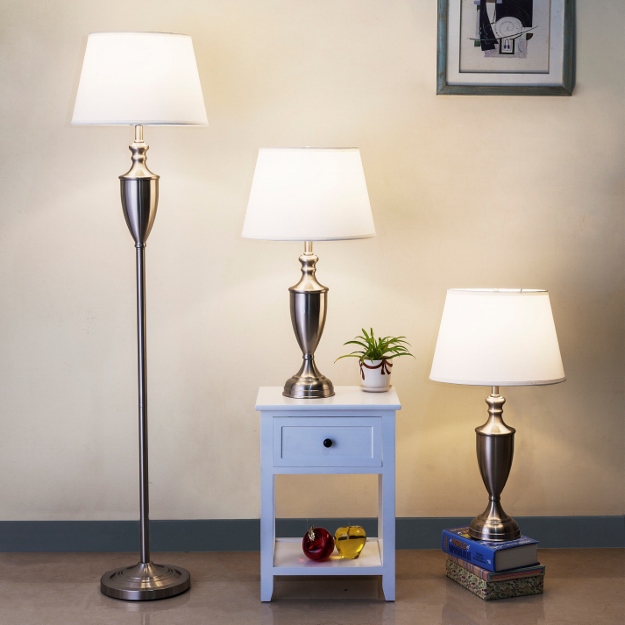 REVEL 2PC TBL LAMP 1PC FLR LAMP